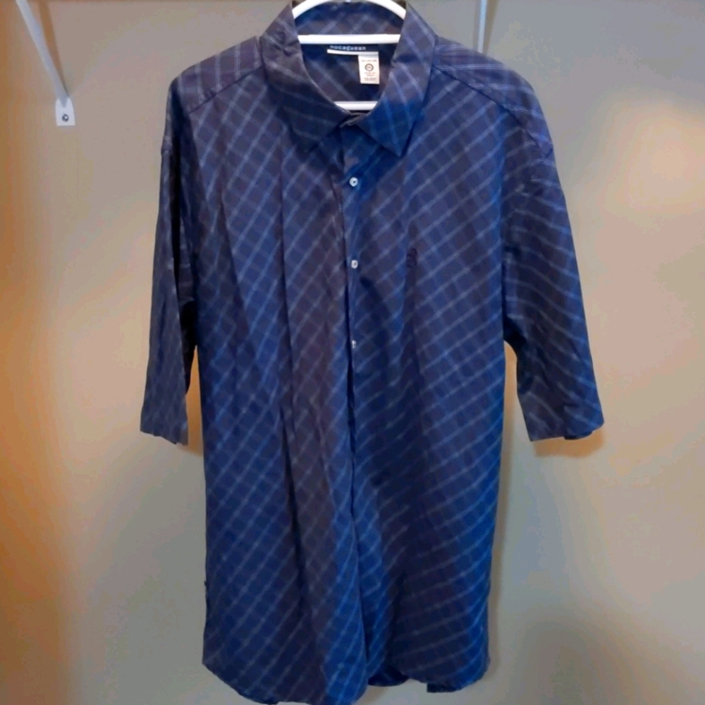 Rocawear Plaid Short Sleeve Shirt